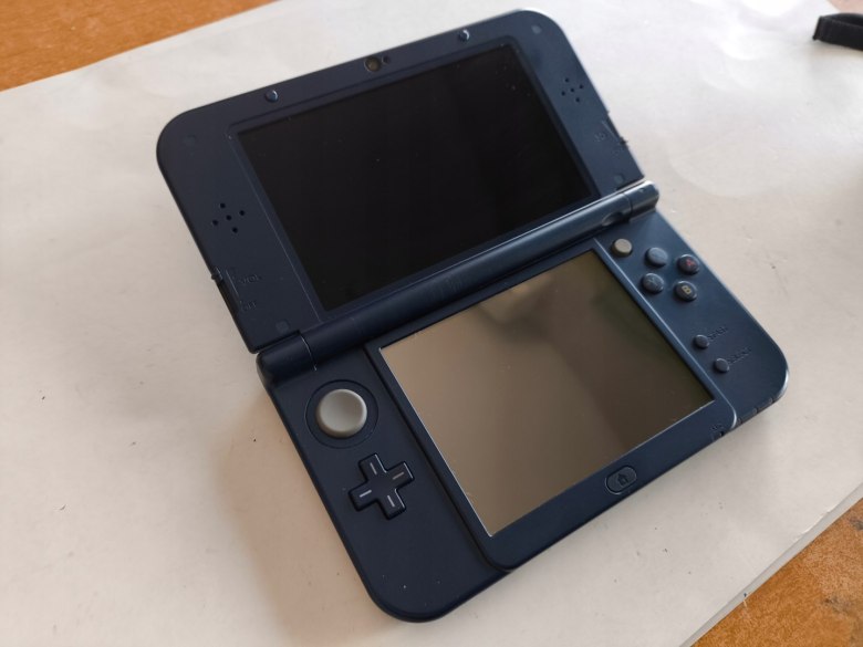 Nintendo Switch 3DSLL Blue New Nintendo 3DS LL Metallic Blue Console System amiibo From